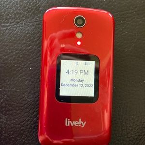 Jitterbug Flip2 Phone Red